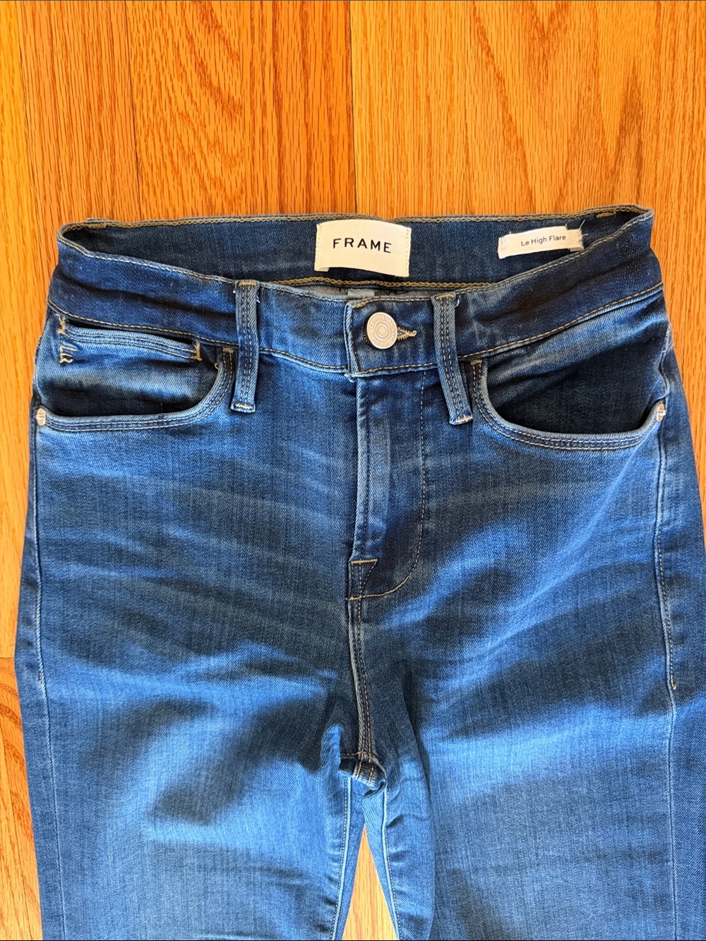 Frame Le High Flare Jeans, size 26 - Picture 2 of 3
